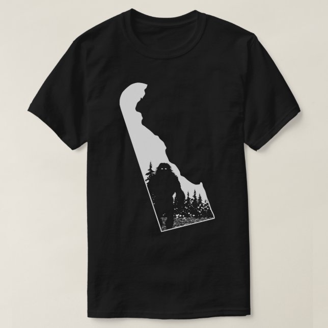Delaware Bigfoot T Shirt (Design framsida)