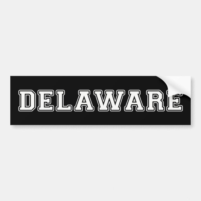 Delaware Bildekal (Framsidan)
