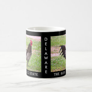 Delaware blåtthöna (tuppen) kaffemugg
