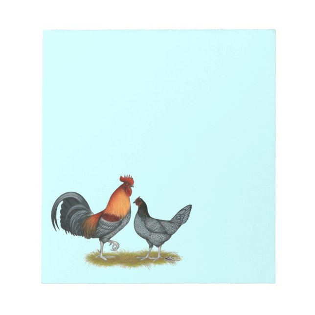 Delaware Blue Hen Anteckningsblock (Framsida)