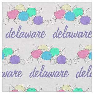 Delaware BoardgångSalt Vatten Taffy Candy Beach DE Tyg