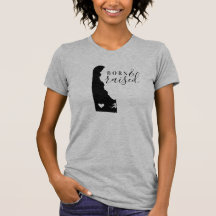 Delaware Born and Razed State Tee
