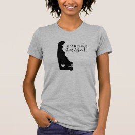 Delaware Born and Razed State Tee