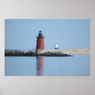 Delaware Breakwater & Harbour of Refuge Lighthouse Poster