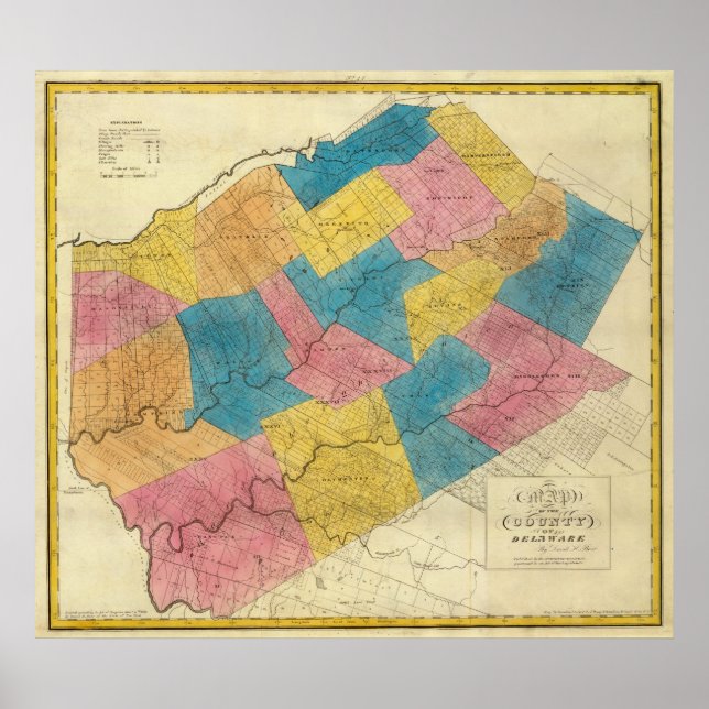 Delaware County Poster (Framsidan)