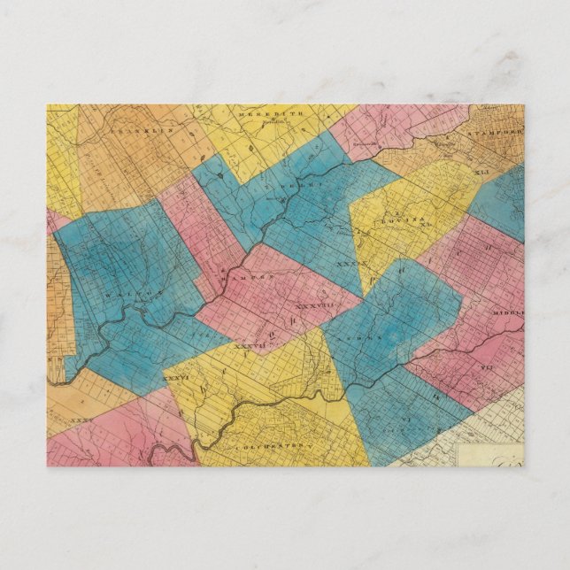 Delaware County Vykort (Framsida)