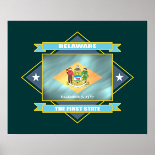 Delaware diamant poster