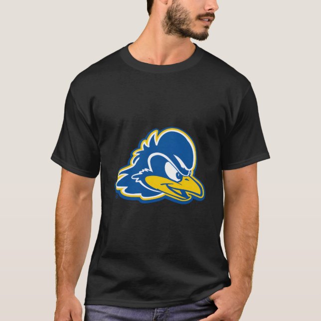 Delaware Fightin'Blue Hens Icon Licens Officiellt  T Shirt (Framsida)