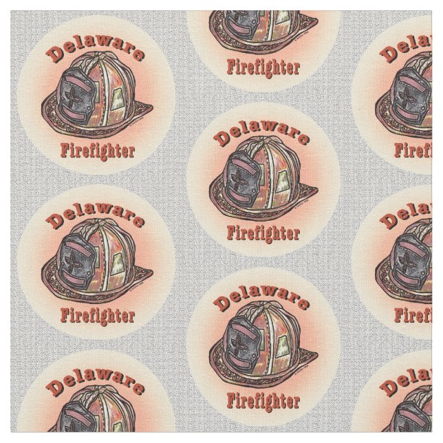 Delaware Firefighter Tyg (Närbild)