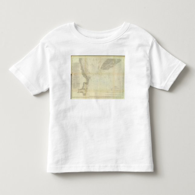 Delaware fjärd, flod 1 t-shirt (Framsida)