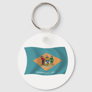 Delaware Flagg Nyckelring