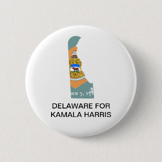 DELAWARE för Kamala Harris 2024 Button Knapp