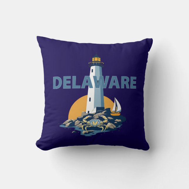 Delaware, Förenta staterna Kudde (Framsida)