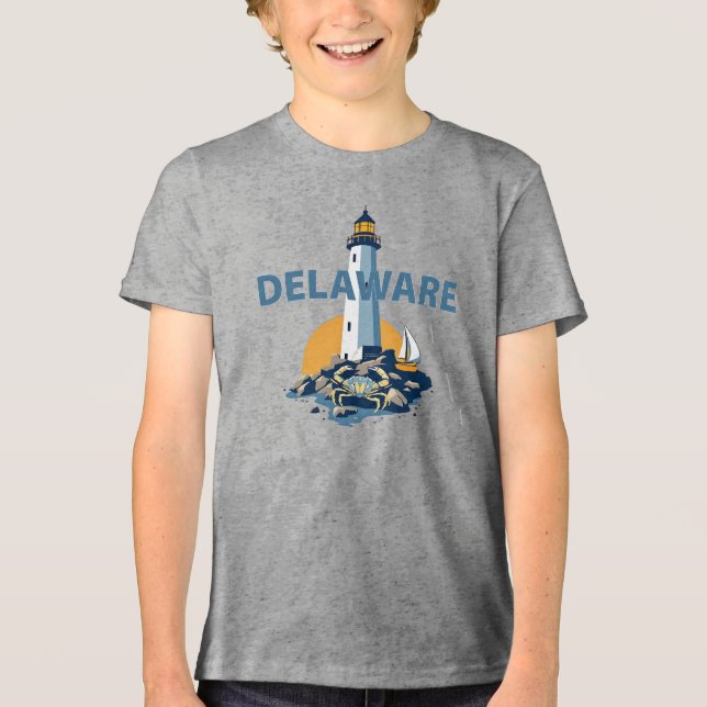 Delaware, Förenta staterna T Shirt (Framsida)