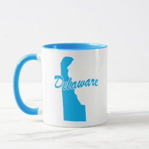 Delaware-formad mugg