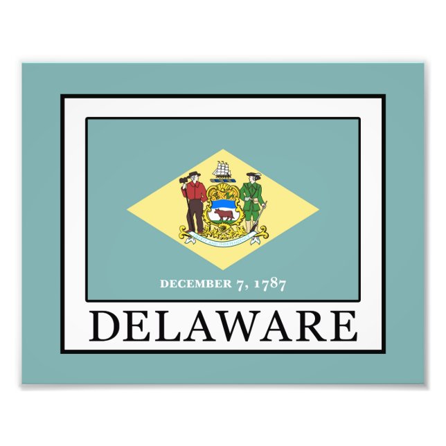 Delaware Fototryck (Framsidan)