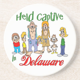 Delaware Funny Trailer Park Sandstone Underlägg