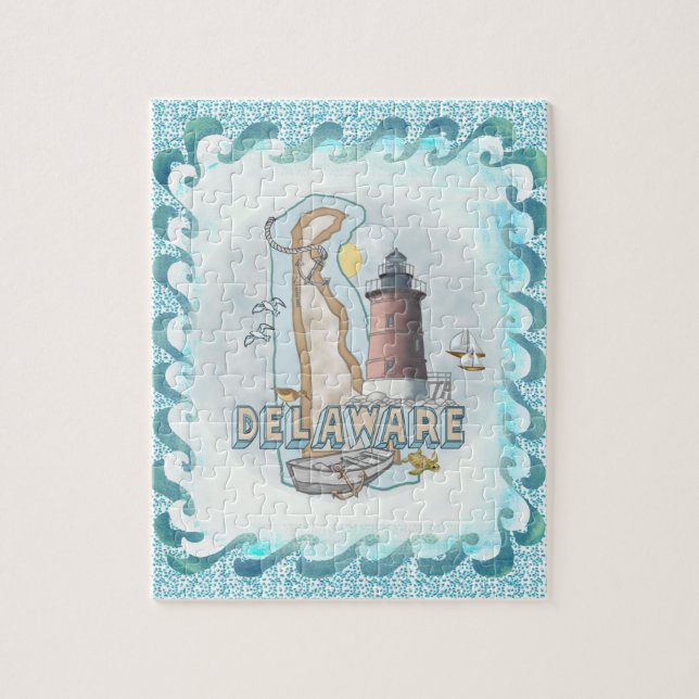 Delaware fyr pussel (Vertikal)