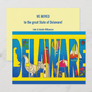 Delaware Guldkort Flyttmeddelande
