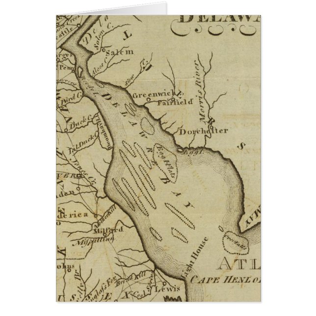 Delaware Hälsningskort (Framsidan)