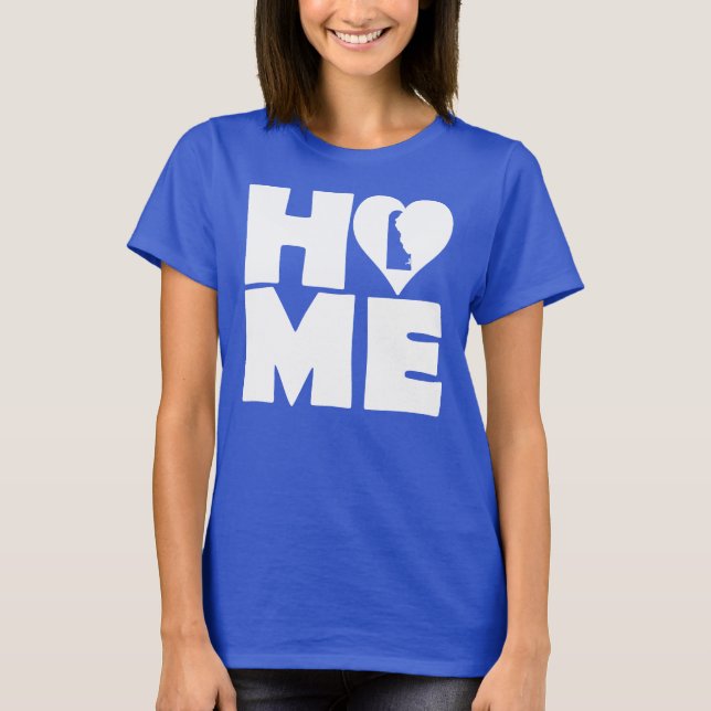 Delaware Hem Hem Stat Tröjor T-Shirt (Framsida)