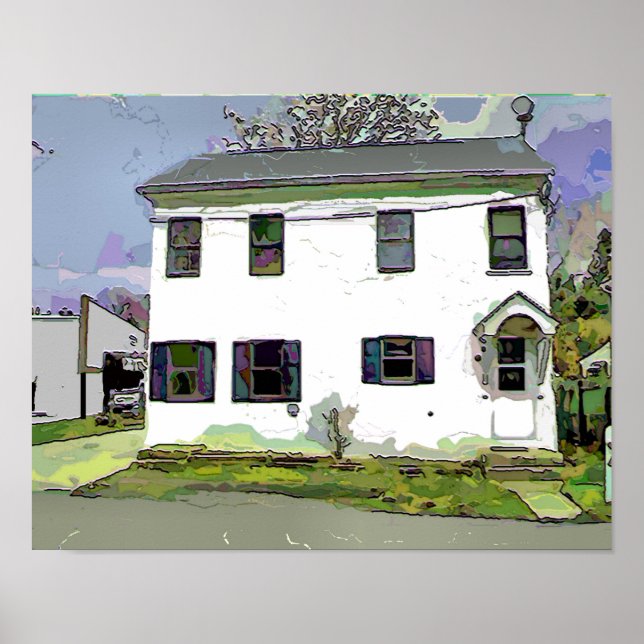 Delaware House Poster (Framsidan)