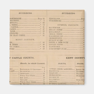 Delaware Index Magnet