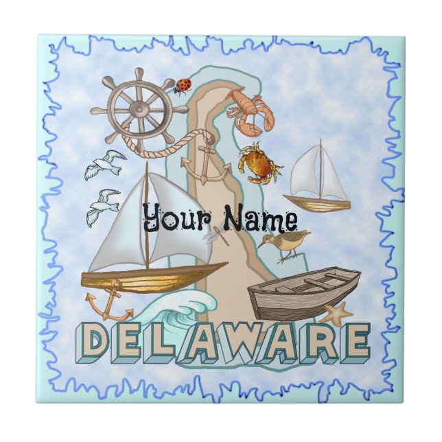 Delaware Kakelplatta (Framsidan)