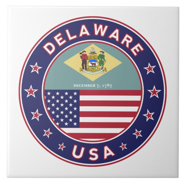 Delaware Kakelplatta (Framsidan)