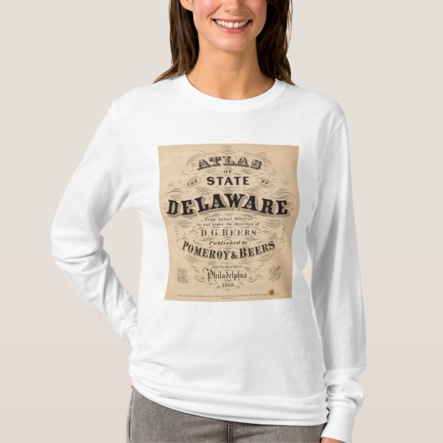 Delaware kartbok tröja (Framsida)