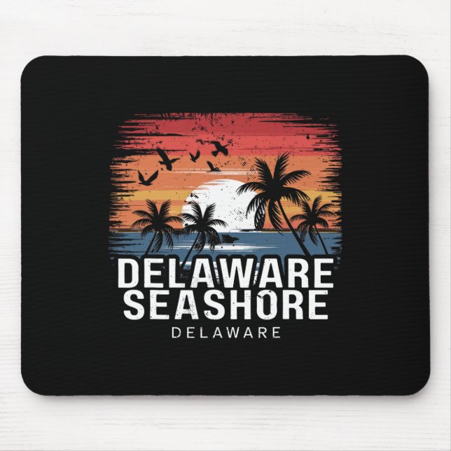 Delaware kust Delaware surfing surfare  Musmatta (Framsidan)