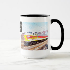Delaware Lackawanna och western lokomotiv 808 Mugg