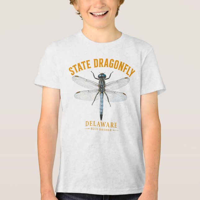 Delaware Libell i Flykt T Shirt (Framsida)