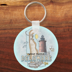 Delaware Lighthouse-nyckelkedja Nyckelring