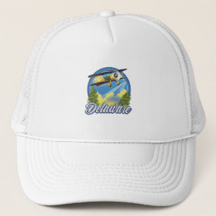 Delaware-logotyp för resor keps