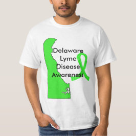 Delaware Lyme Disease Medvetenhet T-shirt