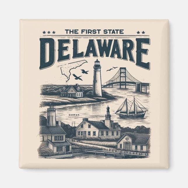 Delaware Magnet (Framsidan)