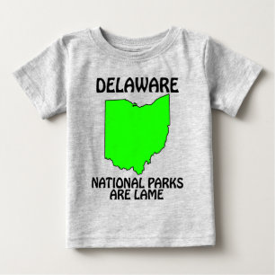 Delaware - Nationella Parker Är Klena Tee Shirt