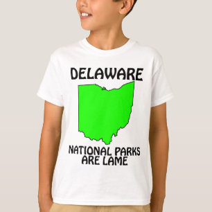 Delaware - Nationella Parker Är Klena Tee Shirt