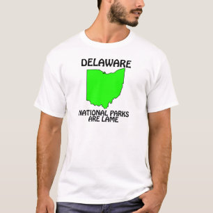Delaware - Nationella Parker Är Klena Tee Shirt