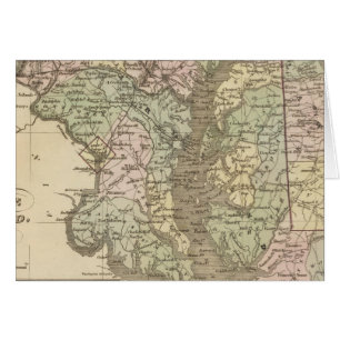 Delaware och Maryland 2 Hälsningskort