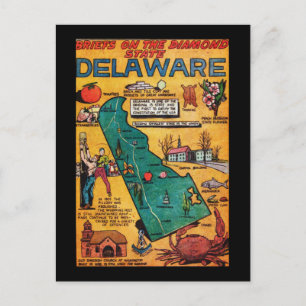 Delaware of the Diamond State Vykort