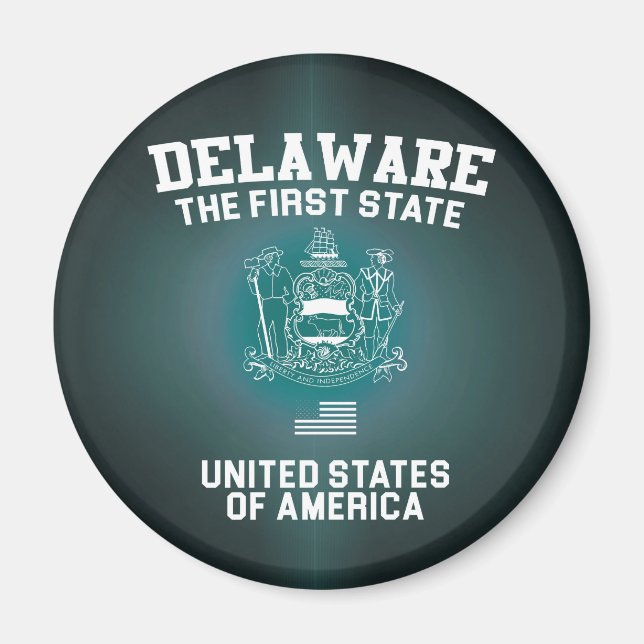 Delaware of the First State Magnet (Framsidan)