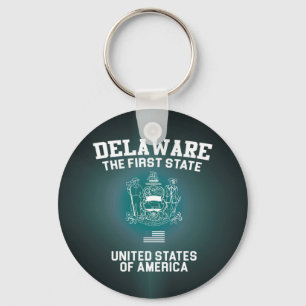 Delaware of the First State Nyckelring