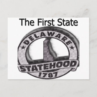 Delaware of the First State Stateown Vykort