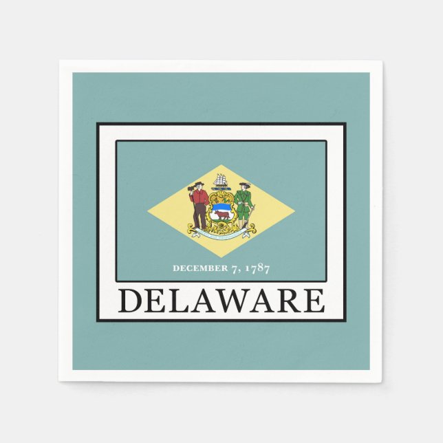 Delaware Pappersservett (Framsidan)