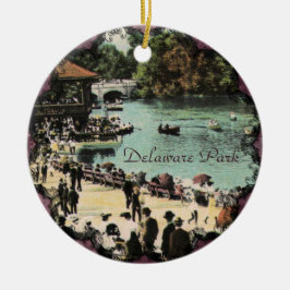 Delaware Park Vintage Buffalo NY Ornament