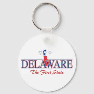 Delaware Patriotic Keychain Nyckelring