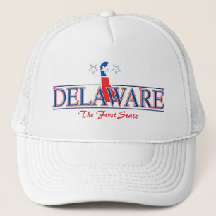 Delaware patriotisk hatt keps