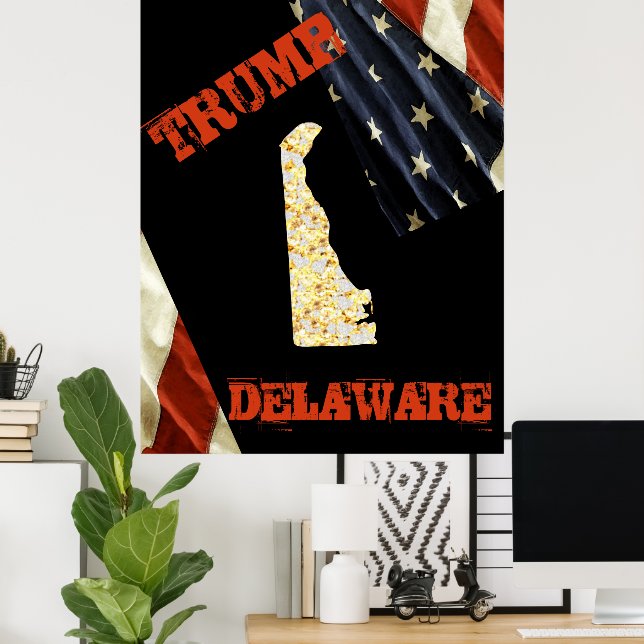 DELAWARE  POSTER (Hemmakontoret)